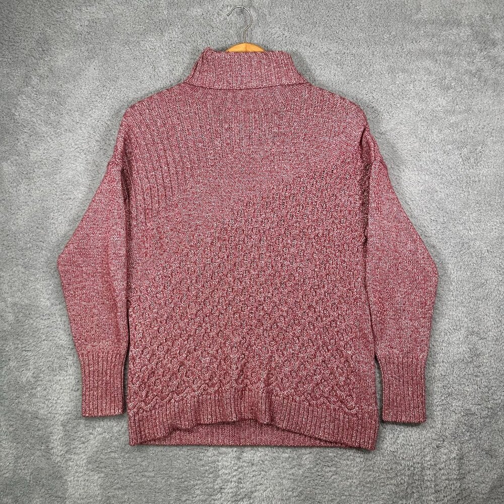 Nine‎ West Women's Long Sleeved Cowl Neck Pullover Sweater Large